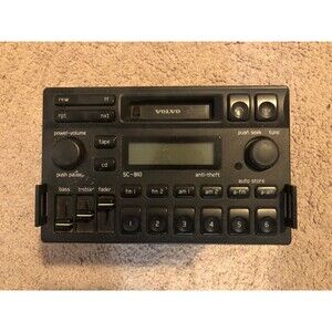VOLVO 850 AM FM RADIO CASSETTE PLAYER FACTORY OEM HEAD UNIT STEREO 3533317